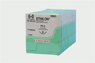 Ethicon Sutures 6-0 Ethilon