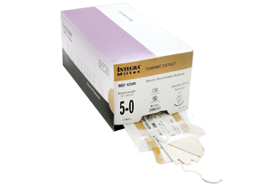 3-0 Chromic Gut Sutures C-6