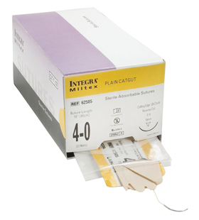 4-0 Plain Gut Sutures C-6 3/8