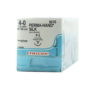 Ethicon Sutures 4-0 Perma Hand