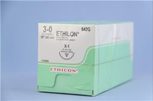 Ethicon Sutures 3-0 Ethilon