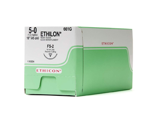 Ethicon Sutures 5-0 Ethilon