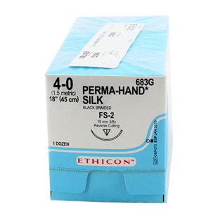 Ethicon Sutures 4-0 Perma Hand