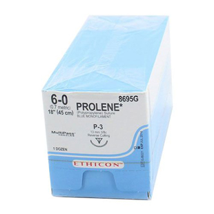Ethicon Sutures 6-0 Prolene