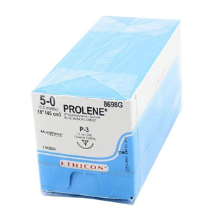 Ethicon Sutures 5-0 Prolene
