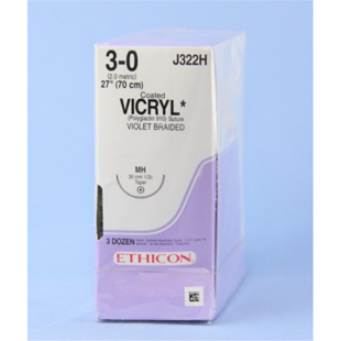 Ethicon Sutures 3-0 Vicryl
