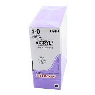 Ethicon Sutures 5-0 Vicryl
