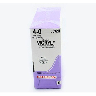 Ethicon Sutures 4-0 Vicryl