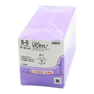 Ethicon Sutures 6-0 Vicryl
