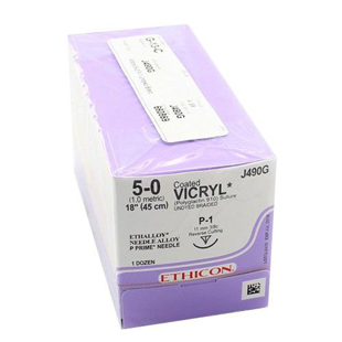 Ethicon Sutures 5-0 Vicryl