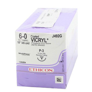 Ethicon Sutures 6-0 Vicryl