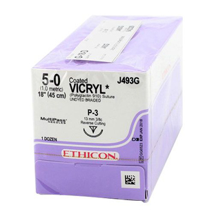 Ethicon Sutures 5-0 Vicryl