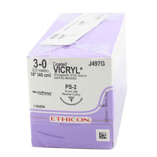Ethicon Sutures 3-0 Vicryl