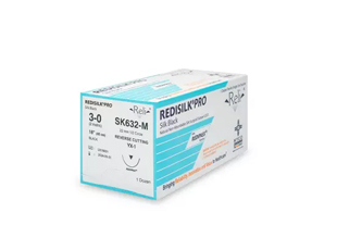 Reli Pro Redisilk Suture Black