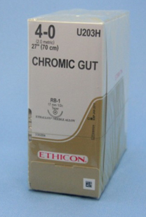 Ethicon Sutures 4-0 Chromic