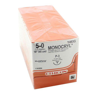 Ethicon Sutures 5-0 Monocryl
