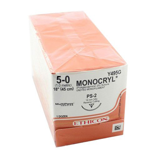 Ethicon Sutures 5-0 Monocryl