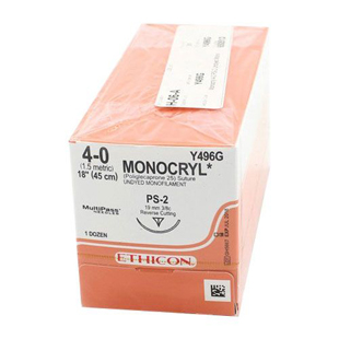 Ethicon Sutures 4-0 Monocryl