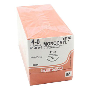 Ethicon Sutures 4-0 Monocryl