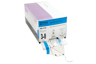 4-0 Braided Black Silk Sutures