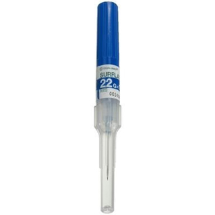 Surflash IV Catheter 22g x 1"