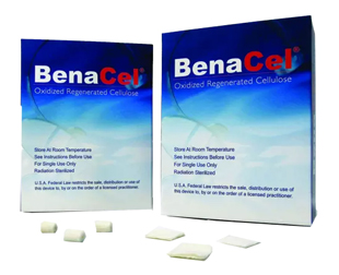 Benacel Hemostatic Plug