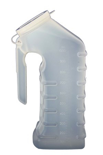Male Urinal with Lid