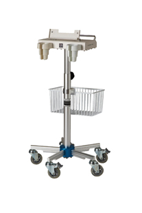 Mobile Stand With Basket for