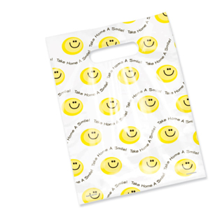 Scatter Smiley Guy Bags