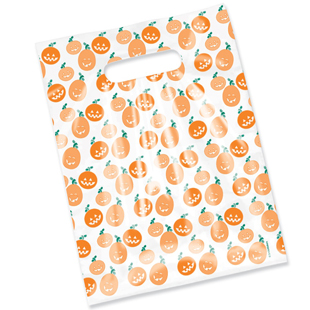 Pumpkin Scatter Print Bags
