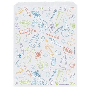 Dental Doodles Paper Bags
