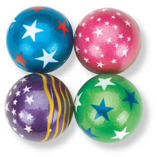 Giant Metallic Star Bouncing
