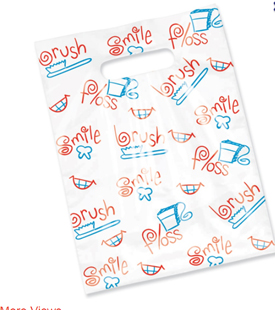 Scatter Brush Floss Smile Bags