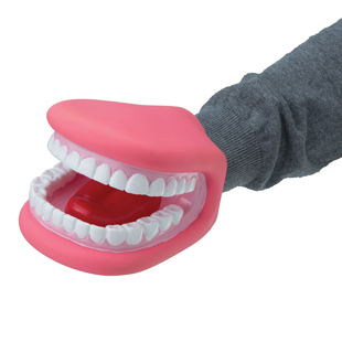 Mega Mouth Hand Puppets Rubber