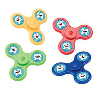 Happy Tooth Fidget Spinners