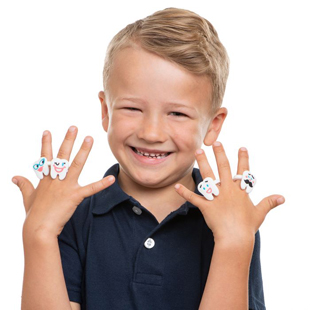 Funny Face Tooth Rings