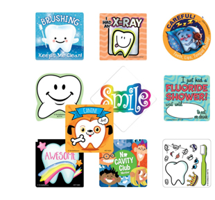 Dental Sticker Sampler