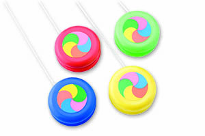 Yo-Yos Assorted Bright Colors