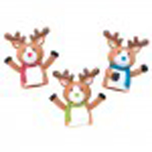 Reindeer Finger Puppets 24/pkg