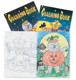 Halloween Coloring Books