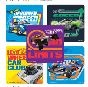Classic Hot Wheels Stickers