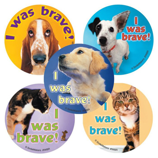 I Was Brave Stickers