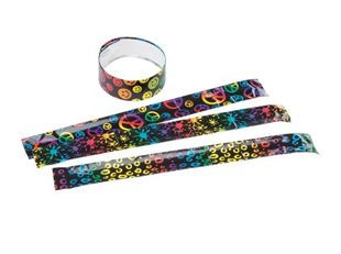 Retro Slap Bracelets 9.5"