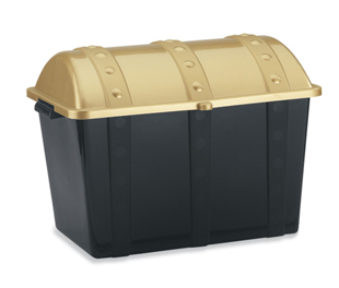Plastic Treasure Chest