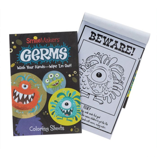 Germ Squad Coloring Books