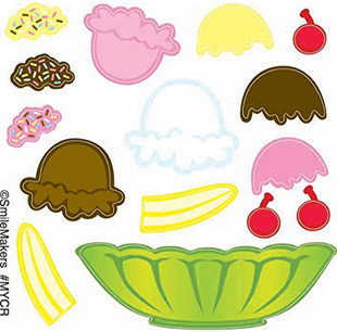 Make Your Own Sundae Stickers