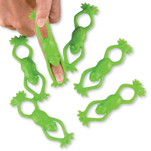 Stretchy Flying Frogs 3.25"
