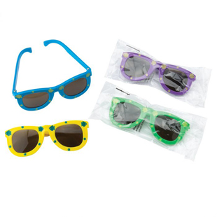 Fish Print Sunglasses 5" Wide