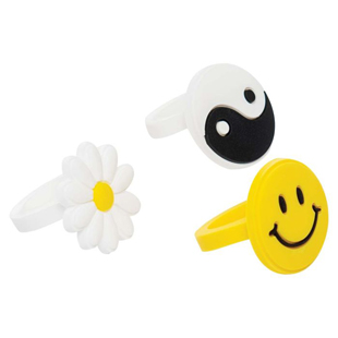 90's Icon Plastic Rings