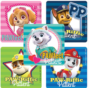 PAW Patrol Patient Stickers